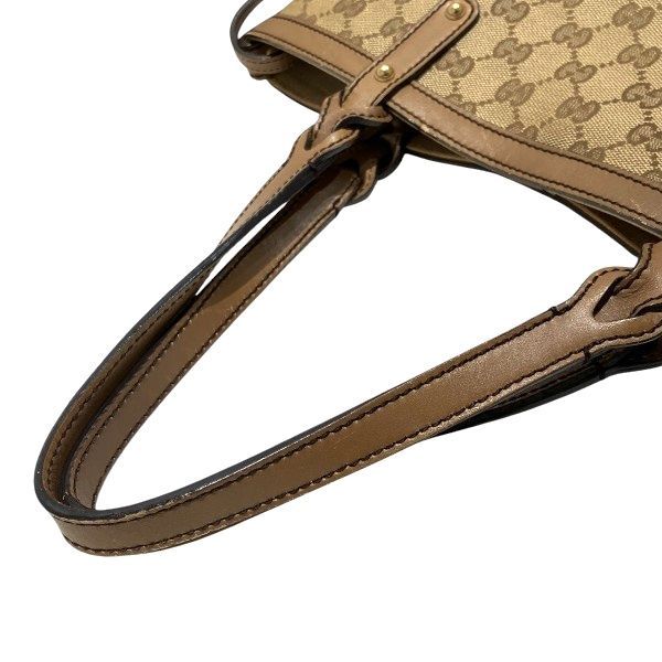 Gucci GG Canvas 269878 Brown Bag Tote Bag Handbag Ladies