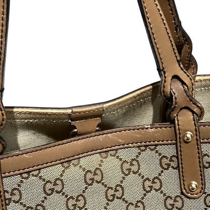 Gucci GG Canvas 269878 Brown Bag Tote Bag Handbag Ladies
