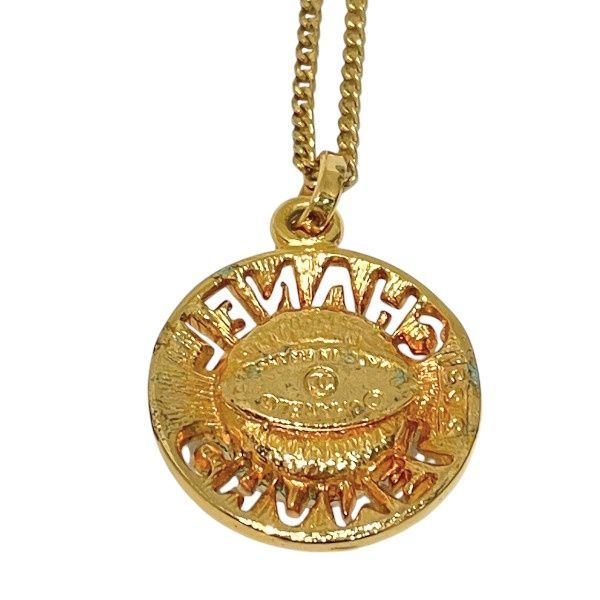 Chanel Logo Fake Pearl Brand Accessories Necklace Ladies