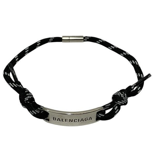 Balenciaga Logo Plate Choker Brand Accessories Necklace