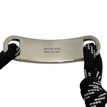 Balenciaga Logo Plate Choker Brand Accessories Necklace
