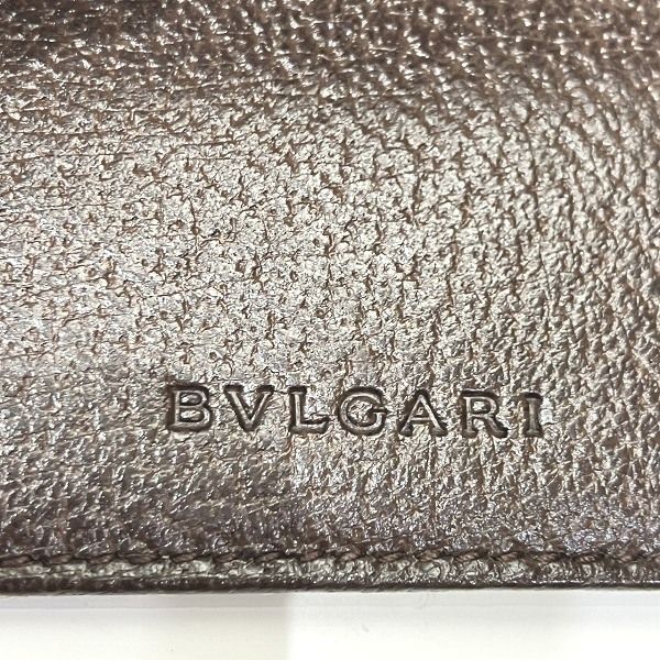 Bvlgari Logomania Billfold Bifold Wallet Unisex