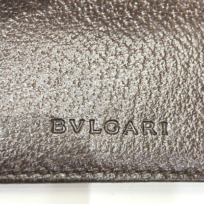 Bvlgari Logomania Billfold Bifold Wallet Unisex