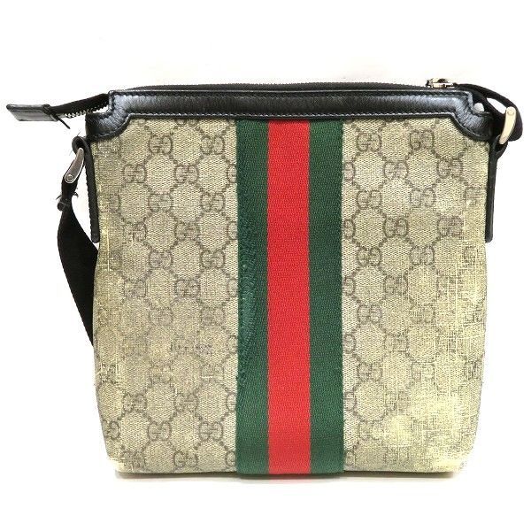 Gucci GG Supreme 471454 Sherry Bag Shoulder Bag Unisex