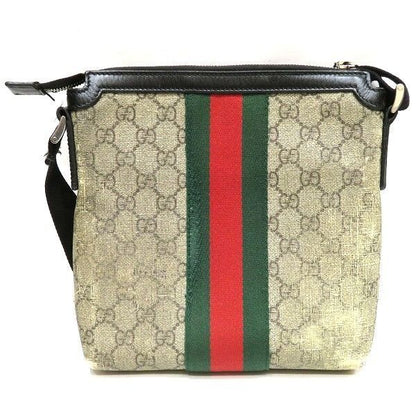Gucci GG Supreme 471454 Sherry Bag Shoulder Bag Unisex