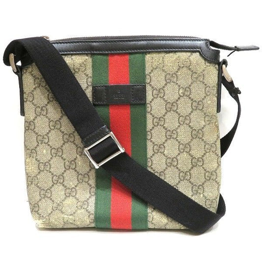 Gucci GG Supreme 471454 Sherry Bag Shoulder Bag Unisex