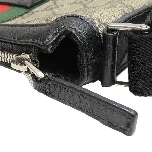 Gucci GG Supreme 471454 Sherry Bag Shoulder Bag Unisex