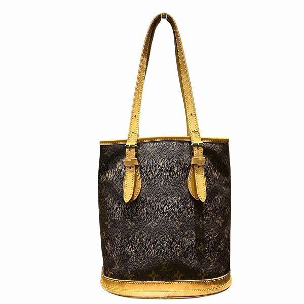 Louis Vuitton Monogram Petit Bucket M42238 Bag Tote Bag Ladies