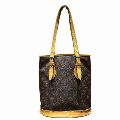Louis Vuitton Monogram Petit Bucket M42238 Bag Tote Bag Ladies