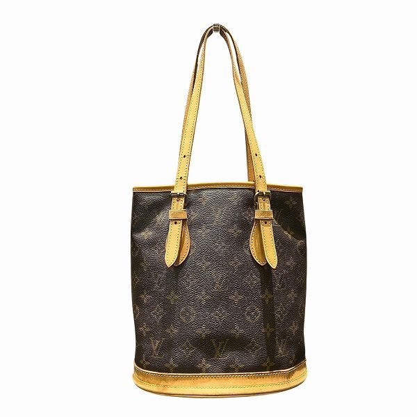 Louis Vuitton Monogram Petit Bucket M42238 Bag Tote Bag Ladies