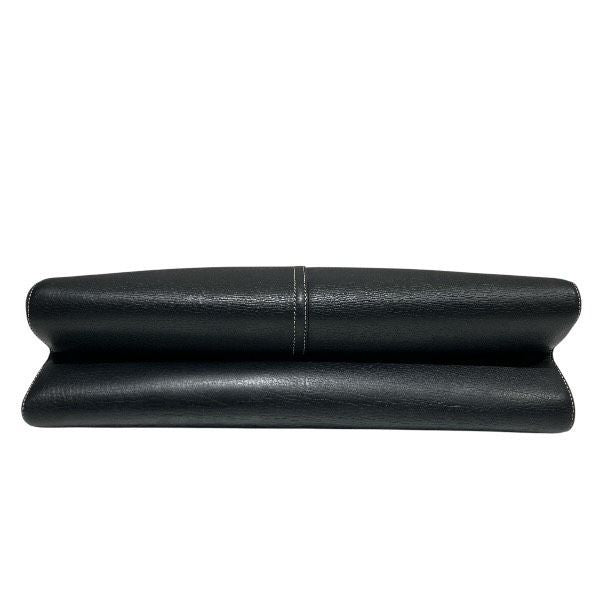 Dior Jeans Pocket Black All Leather Bag Handbag Ladies