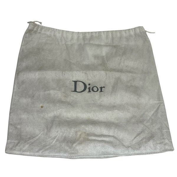 Dior Jeans Pocket Black All Leather Bag Handbag Ladies