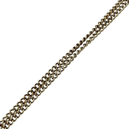 Chanel Gold A18b Coco Mark Rhinestone Brand Accessories Necklace Ladies
