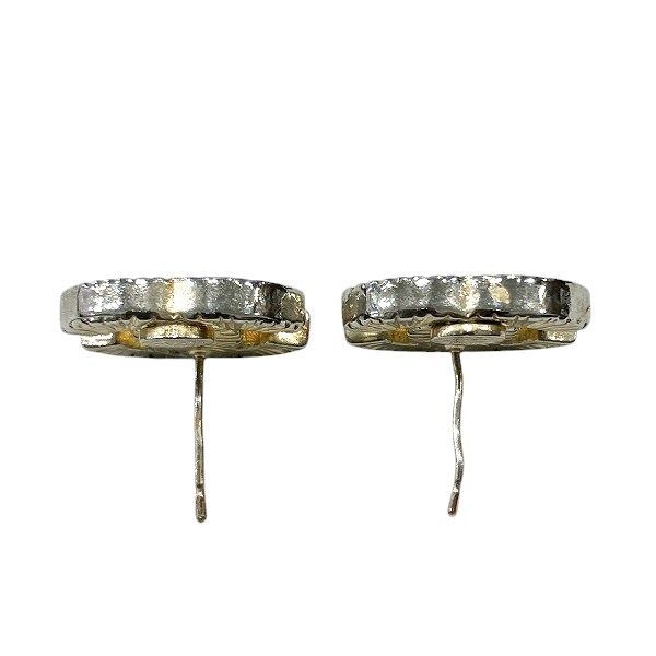 Chanel Gold X Yellow D13v Coco Mark Brand Accessories Earrings Ladies