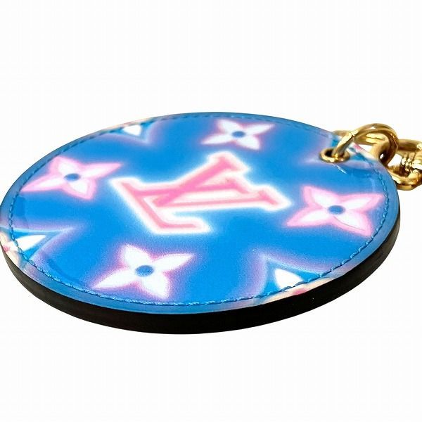 Louis Vuitton Vernis Porte Cles Illustre Monologum M46550 Key Holder Charm