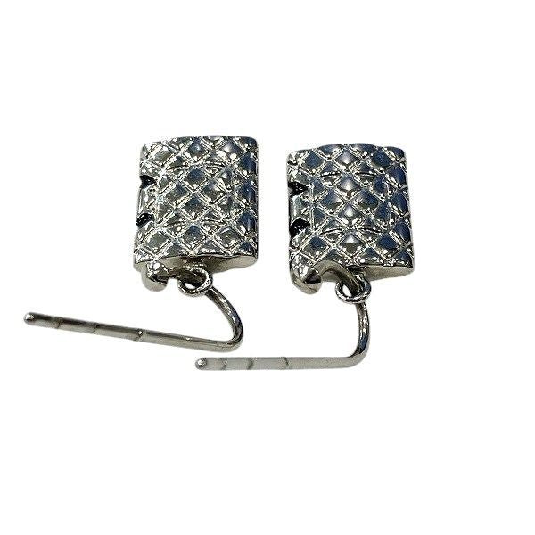 Chanel Silver 05c Coco Mark Cambon Brand Accessories Earrings Ladies