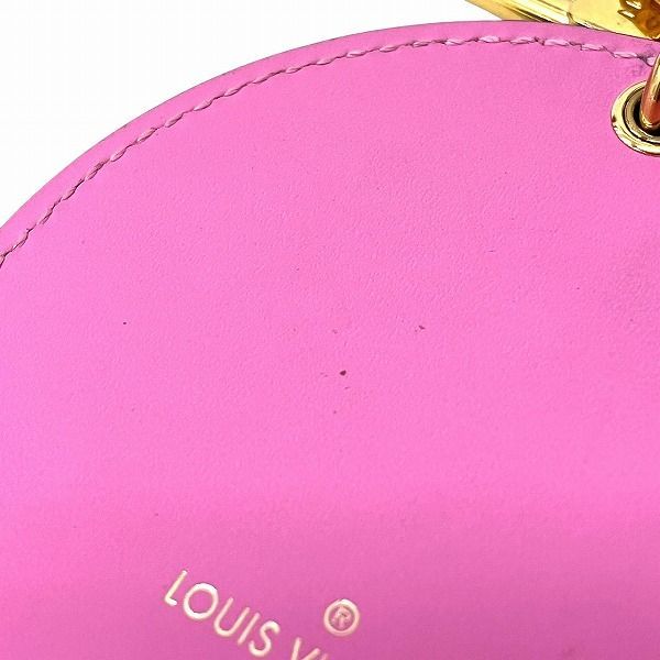 Louis Vuitton Vernis Porte Cles Illustre Monologum M46550 Key Holder Charm