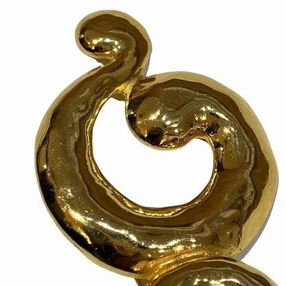 Yves Saint Laurent Gold Color Brand Accessories Brooch Women's
