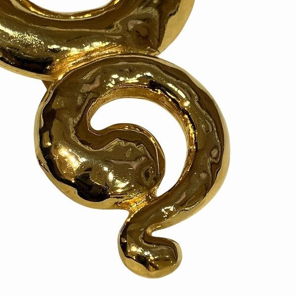 Yves Saint Laurent Gold Color Brand Accessories Brooch Women's