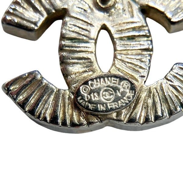 Chanel Gold X Yellow D13v Coco Mark Brand Accessories Earrings Ladies