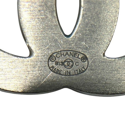 Chanel Black X Gold B13c Coco Mark Brand Accessories Earrings Ladies