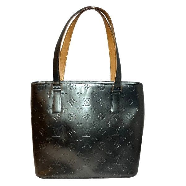 Louis Vuitton Monogram Matte Stockton M55112 Bag Handbag Ladies