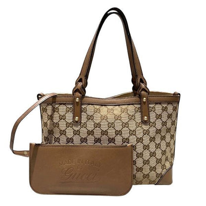 Gucci GG Canvas 269878 Brown Bag Tote Bag Handbag Ladies