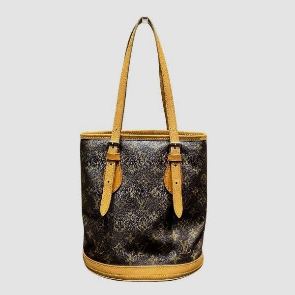 Louis Vuitton Monogram Petit Bucket M42238 Bag Tote Bag Ladies