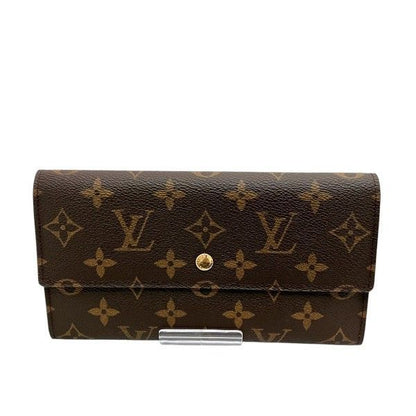 Louis Vuitton Monogram Porto Tresor International M61215 Long Wallet Trifold