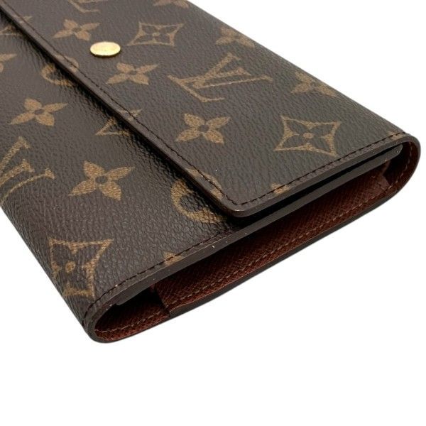 Louis Vuitton Monogram Porto Tresor International M61215 Long Wallet Trifold