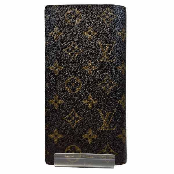 Louis Vuitton Monogram Portefeuille Brother M66540 Long Wallet Bifold Wallet