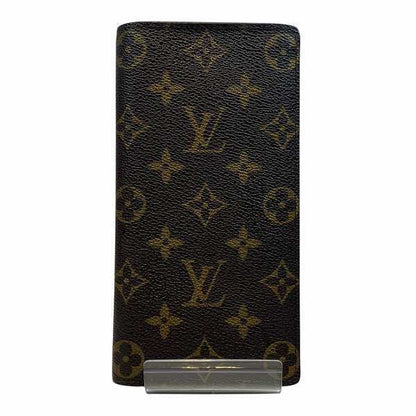 Louis Vuitton Monogram Portefeuille Brother M66540 Long Wallet Bifold Wallet