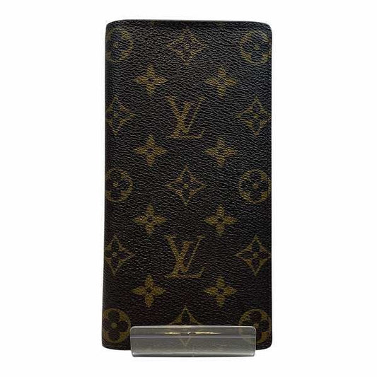 Louis Vuitton Monogram Portefeuille Brother M66540 Long Wallet Bifold Wallet