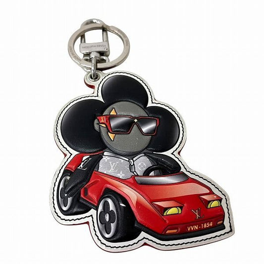 Louis Vuitton Monogram Eclipse Porte Cles Vivienne M00960 Charm Brand Accessorie