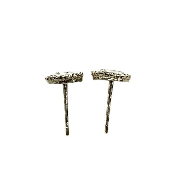 Chanel Gold B18c Coco Mark Brand Accessories Earrings Ladies