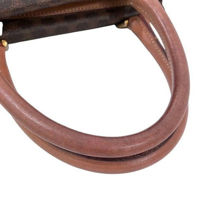 Celine Macadam Brown Bag Handbag Unisex