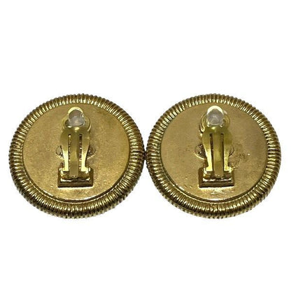 Chanel Cocomark 94p Shell Brand Accessories Earring Ladies