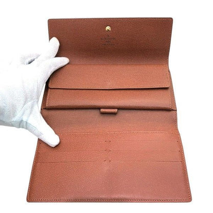 Louis Vuitton Monogram Porto Tresor International M61215 Long Wallet Trifold