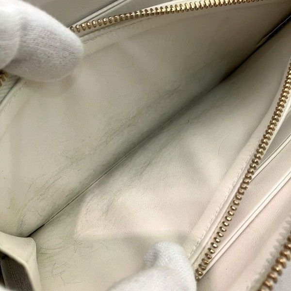 Bottega Veneta Intrecciato Heart Round Zipper Long Wallet Unisex