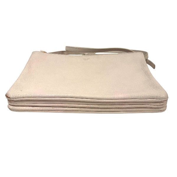 Celine Trio Large Brown Bag Shoulder Bag Ladies