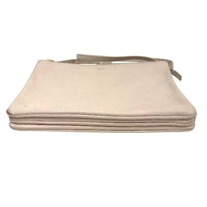 Celine Trio Large Brown Bag Shoulder Bag Ladies