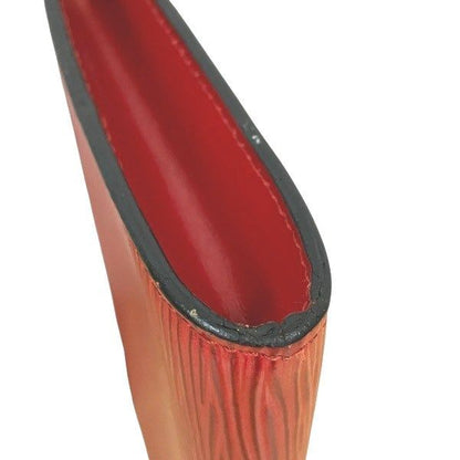 Louis Vuitton Epi Pochette Accessory Soir Castilian Red M52947 Bag Handbag