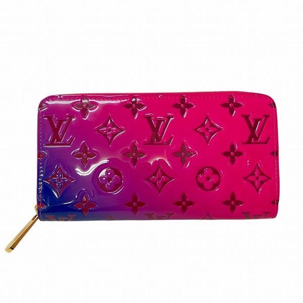 Louis Vuitton Monogram Vernis Zippy Wallet M64155 Long Wallet Women's
