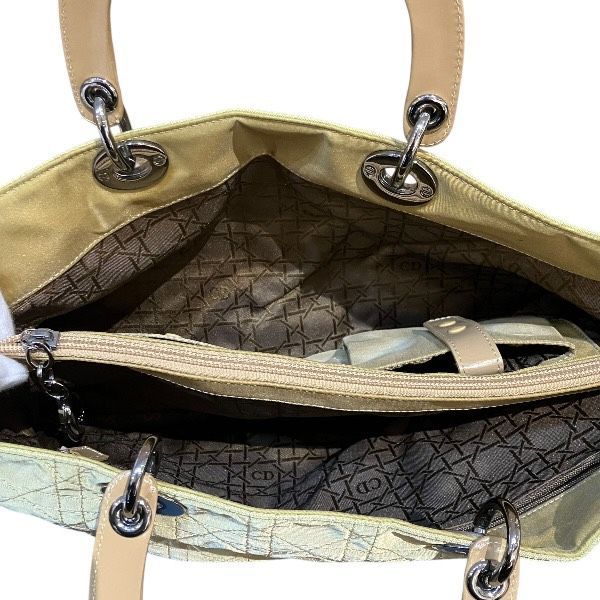 Dior Cannage Olive Green Bag Tote Bag Shoulder Bag Unisex