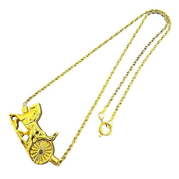 Celine Carriage Motif Necklace 280976 Brand Accessories Necklace Unisex