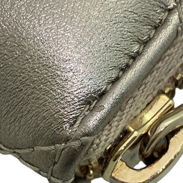 Chris Dior Lady Dior Voyage S0007onmj Round Zipper Long Wallet Ladies