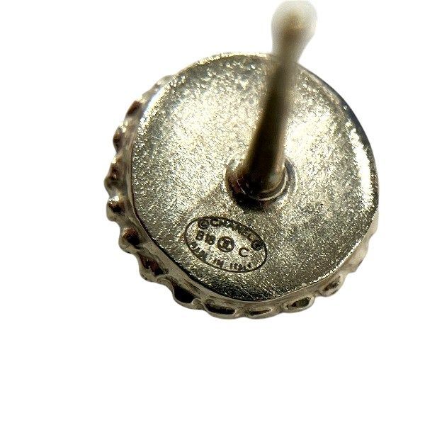 Chanel Gold B18c Coco Mark Brand Accessories Earrings Ladies