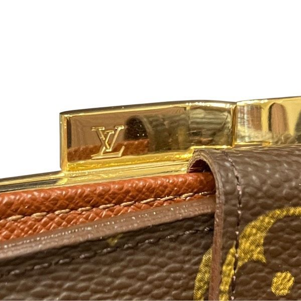 Louis Vuitton Monogram Continental Clutch T61217 Clasp Pocket Long Wallet