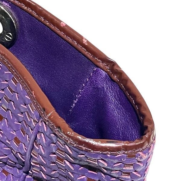 Dior Cannage Lady Dior Purple Bag Handbag Ladies
