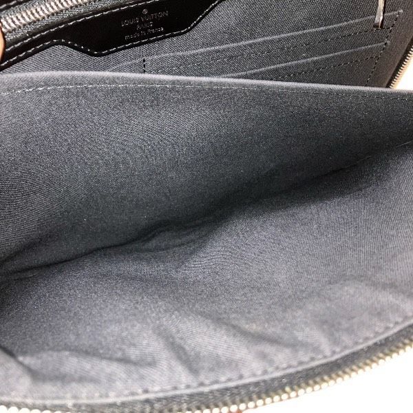 Louis Vuitton Damier Graphite Poche Document N48247 Bag Clutch Bag Second Bag